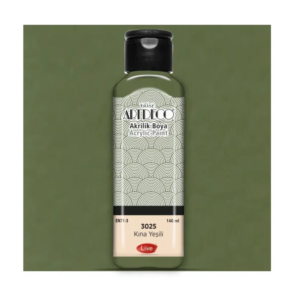 Artdecо акрилна боичка 140 мл. – Henna Green 3025