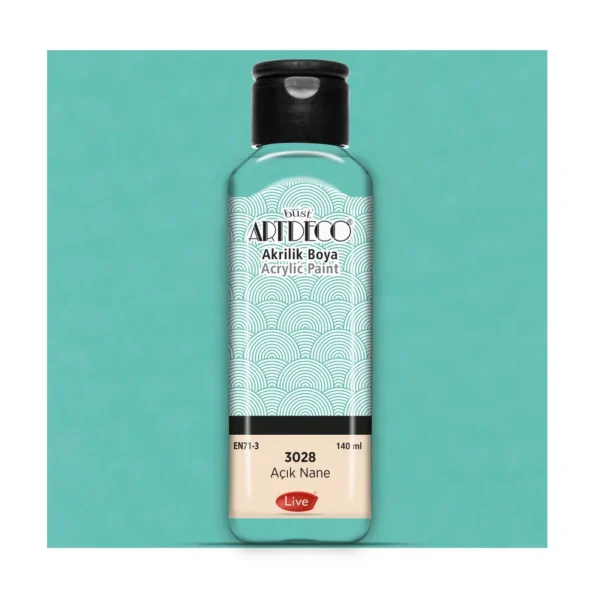 Artdecо акрилна боичка 140 мл. – Light Mint 3028