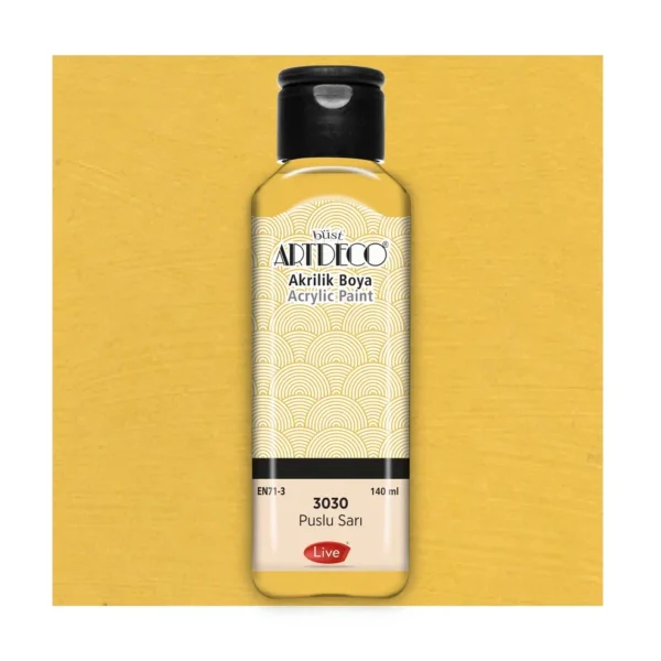 Artdecо акрилна боичка 140 мл. – Misty Yellow 3030
