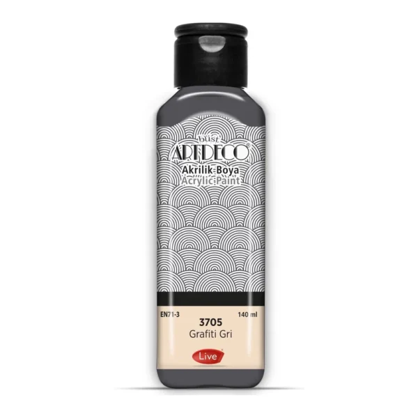 Artdecо акрилна боичка 140 мл. - Graffiti Gray 3705