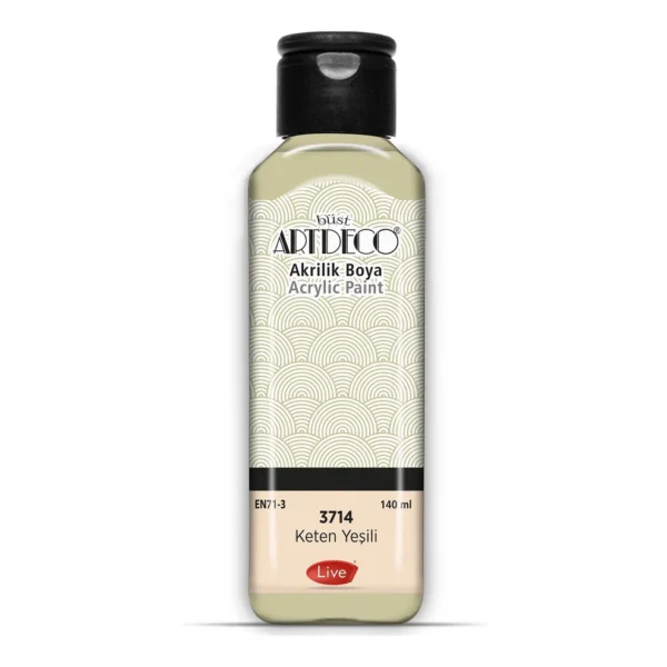 Artdecо акрилна боичка 140 мл. - Linen Green 3714