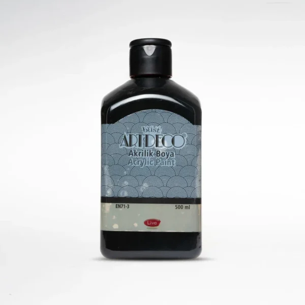 Artdecо акрилна боичка 500 мл. - Black 3618