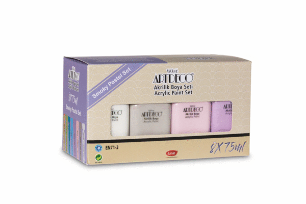 Artdeco Smoky Pastel сет - 8х75 мл.