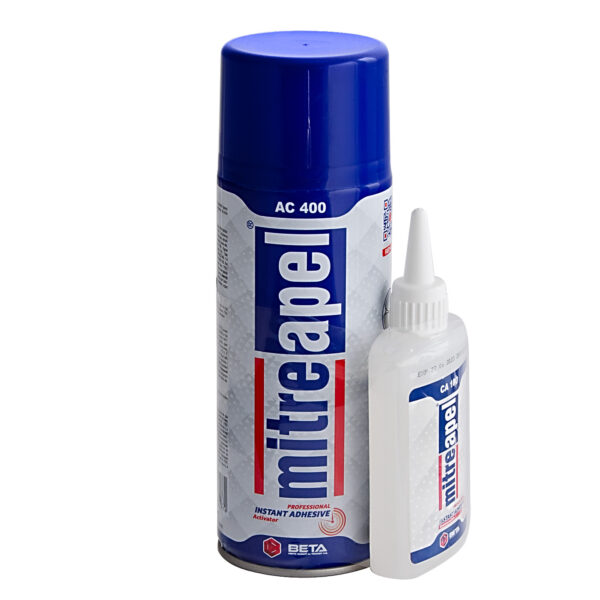 Двукомпонентно секундно лепило Mitre Apel 100/400 мл.